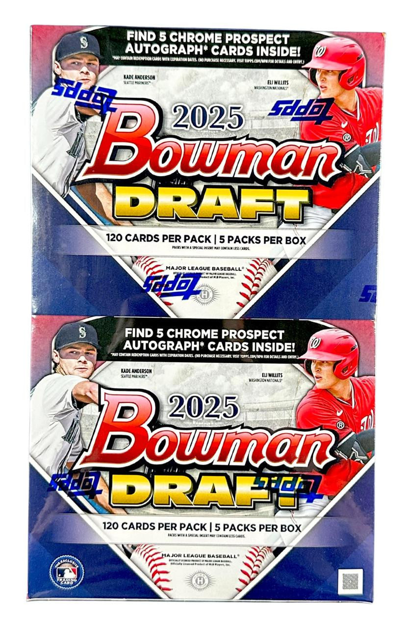 2025 Bowman Draft Baseball Super Jumbo Box