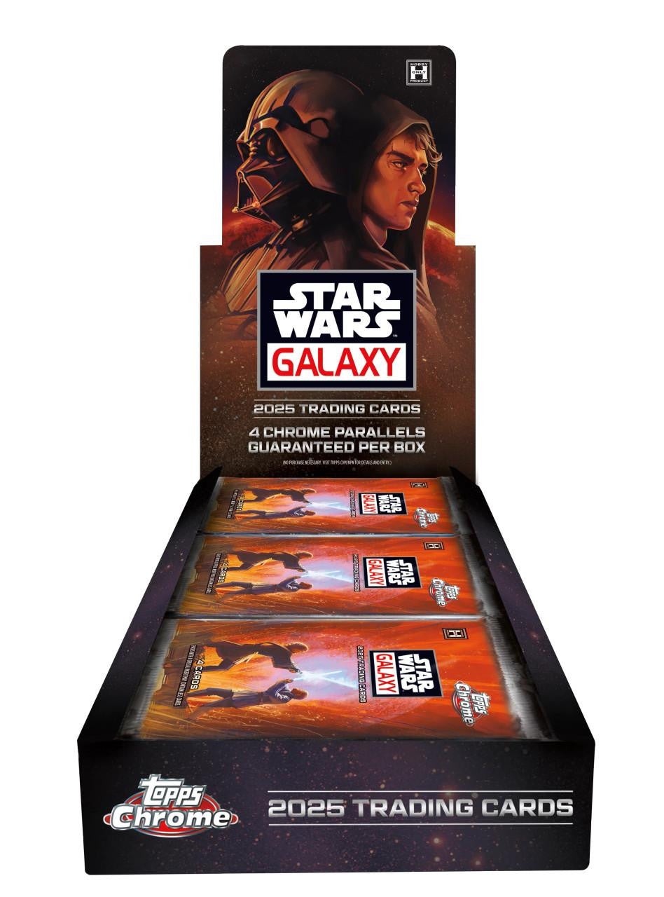 2025 Topps Star Wars Chrome Galaxy Hobby Box