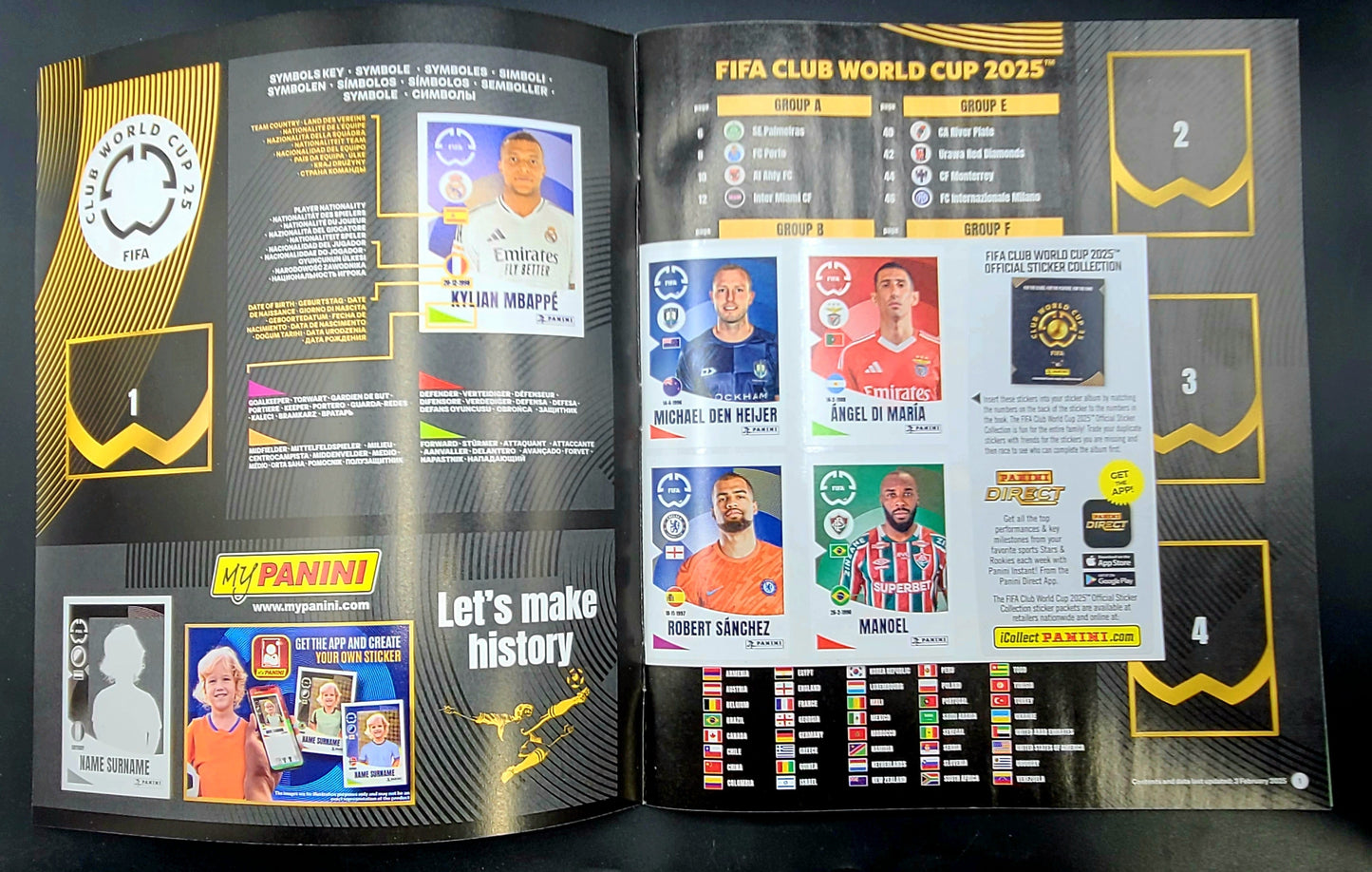 2025 FIFA Club World Cup Official Sticker Collection - Case