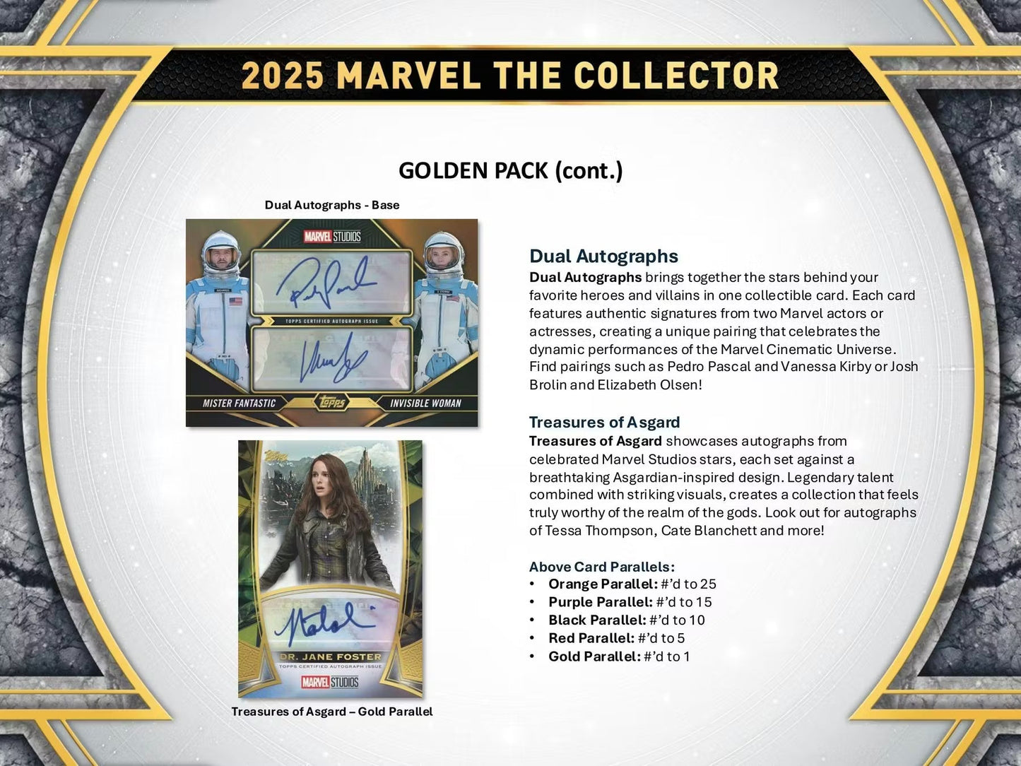 2025 Topps Marvel The Collector Hobby Box