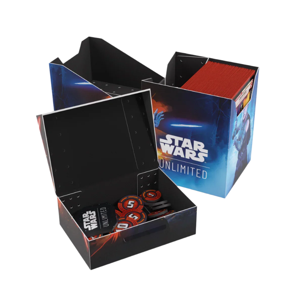 Gamegenic - Star Wars: Unlimited - Soft Crate - Rey/Kylo Ren