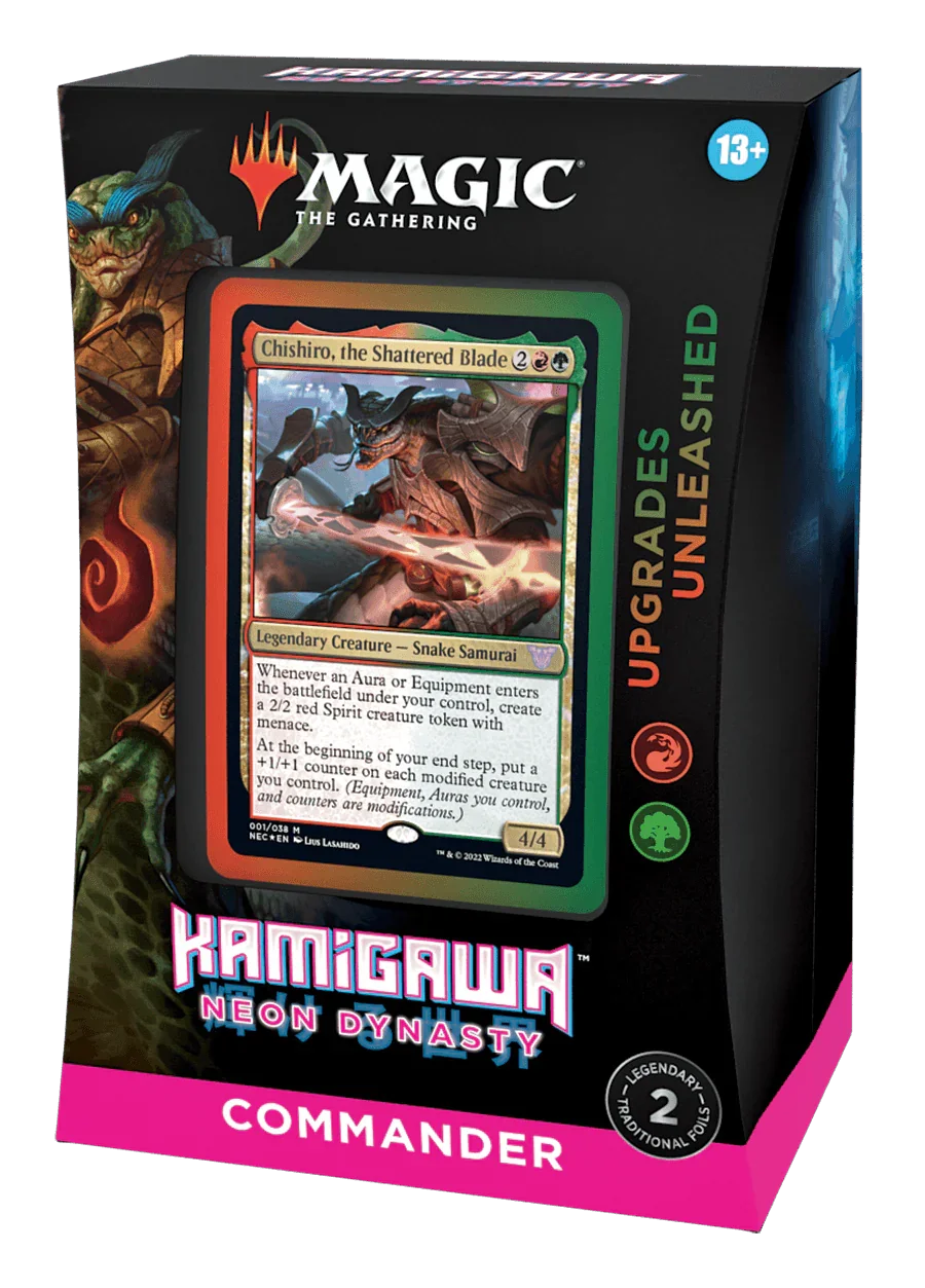 Magic: The Gathering - Kamigawa Neon Dynasty - Commander Deck - Upgrades Unleashed