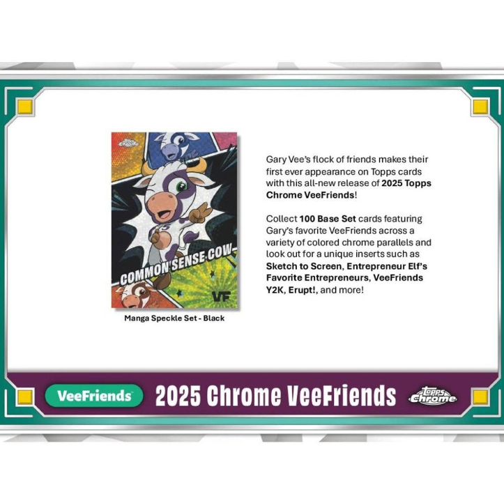 2025 Topps VeeFriends Chrome Blaster Box