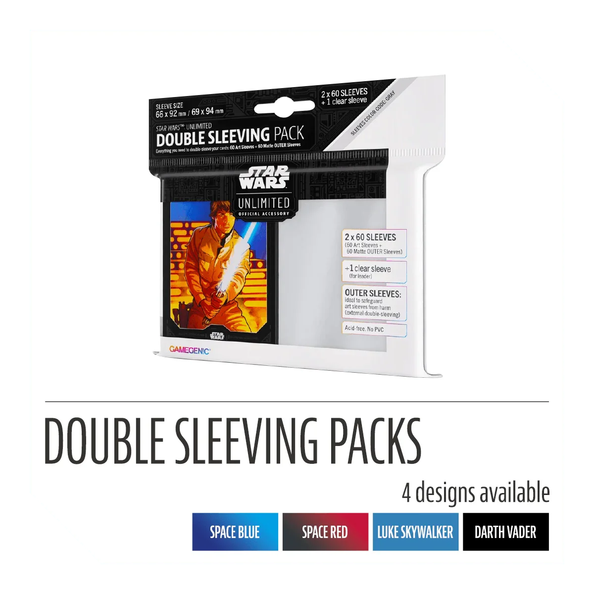 Gamegenic - Star Wars: Unlimited - Double Sleeving Pack