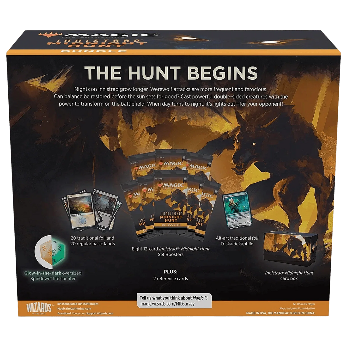 Magic: The Gathering - Innistrad: Midnight Hunt - Bundle