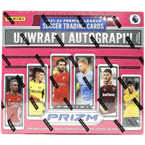 Panini - 2021/22 Prizm Premier League Football (Soccer) - Hobby Box (12 Packs)