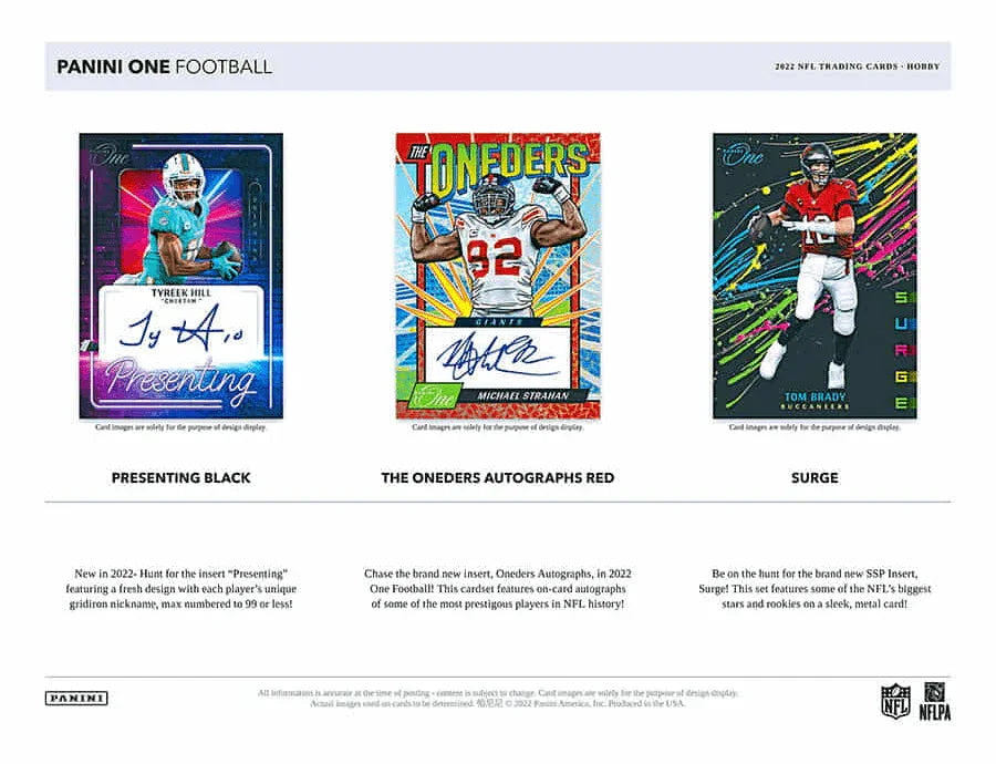 Panini - 2022 One Football (NFL) - Hobby Box