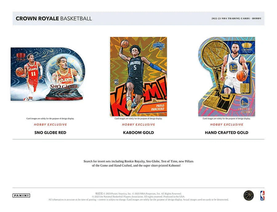 Panini - 2022/23 Crown Royale Basketball (NBA) - Hobby Box