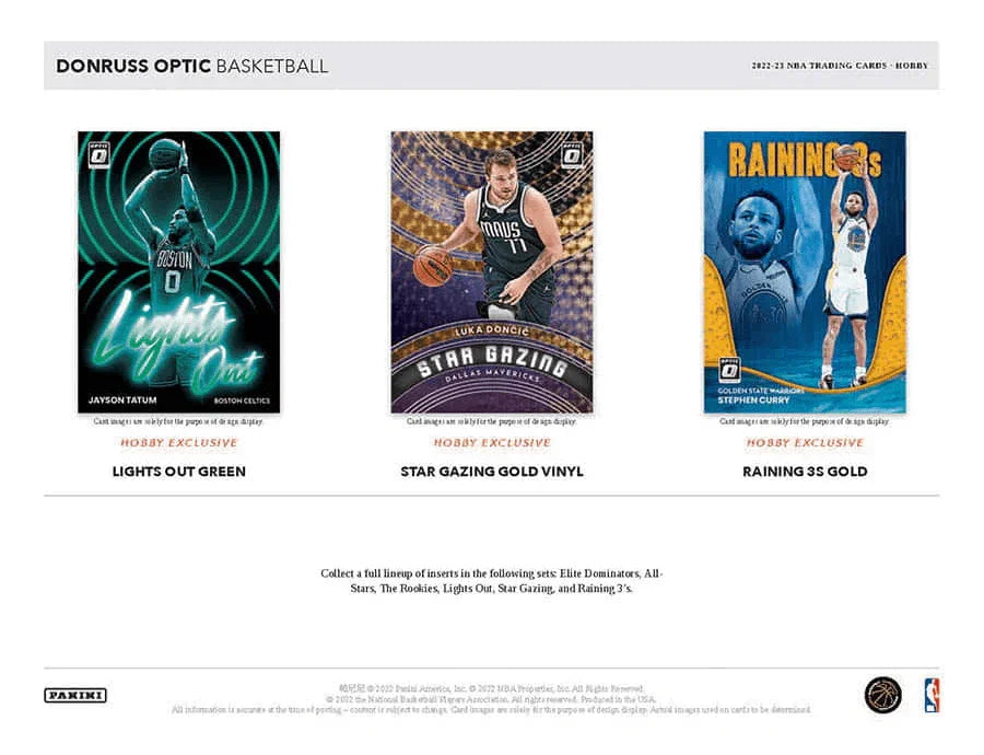 Panini - 2022/23 Donruss Optic Basketball (NBA) - Hobby Box
