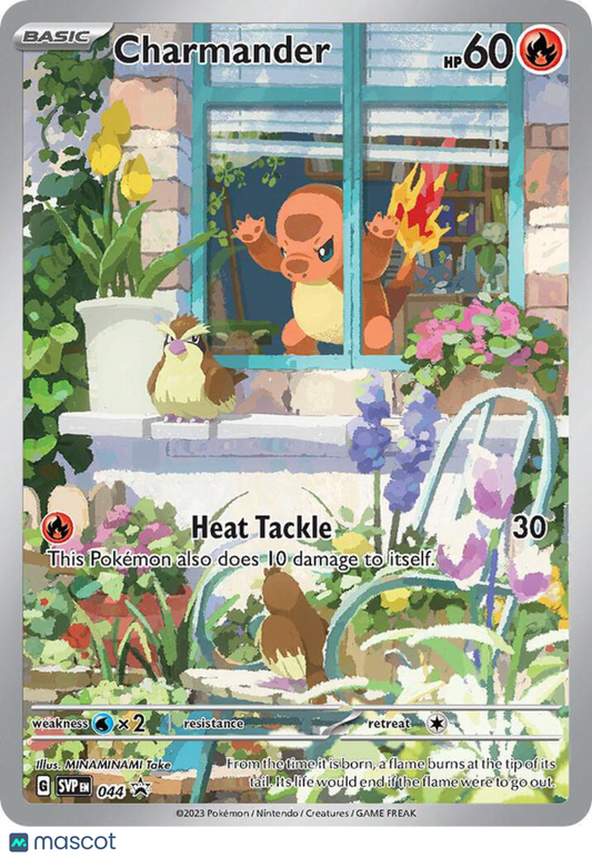 2023 Scarlet & Violet Paldean Fates Charmander Rare #SVP EN 044