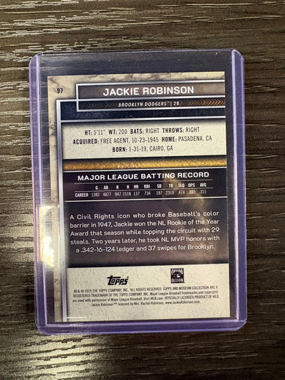 2025 Topps Museum Collection Jackie Robinson #97 /10