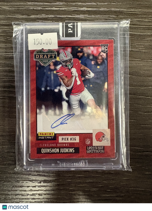 2025 Panini Instant NFL Draft Quinshon Judkins #NFLDN-26 RC