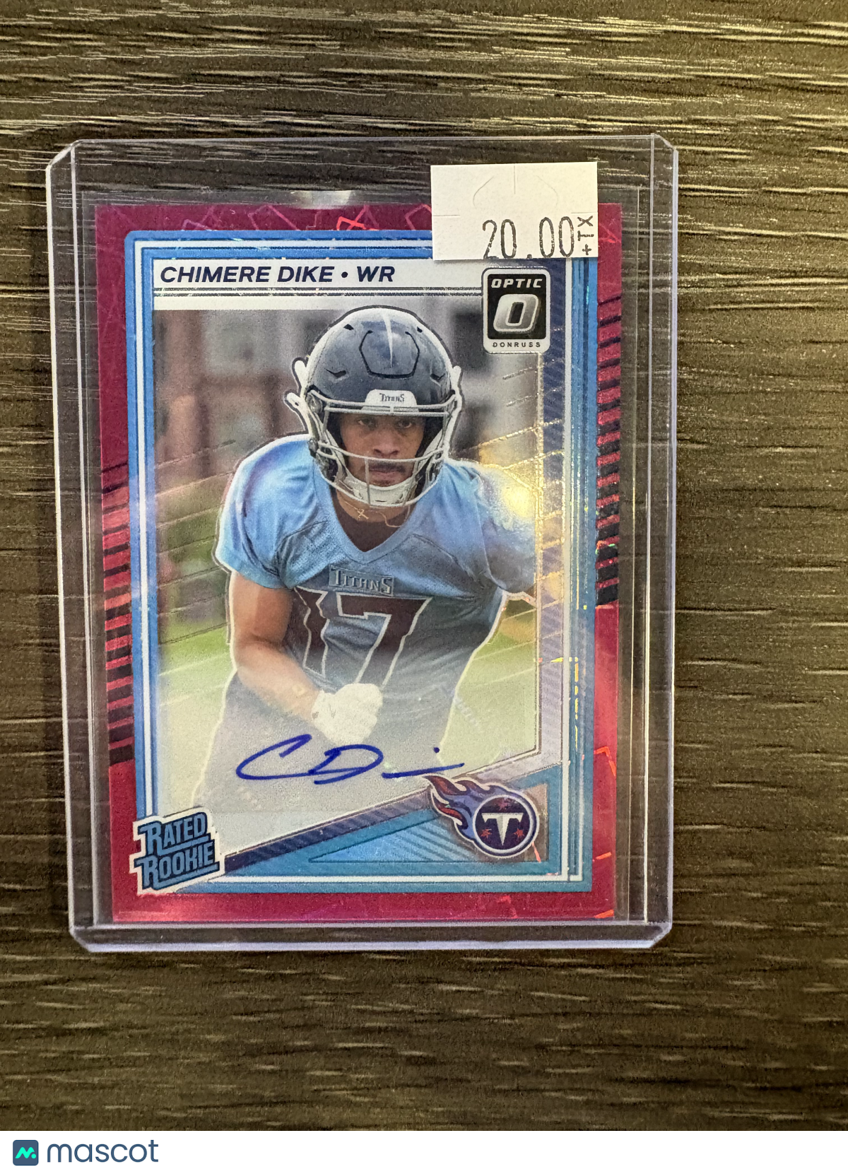 2025 Panini Donruss Optic Chimere Dike #269 Pink Velocity /75