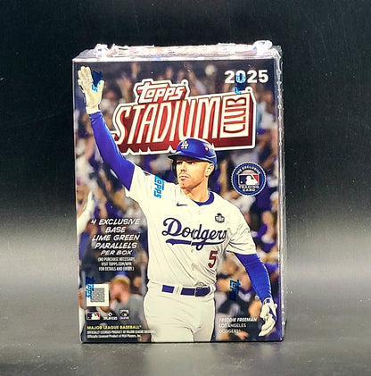2025 Topps Stadium Club Baseball Blaster Box