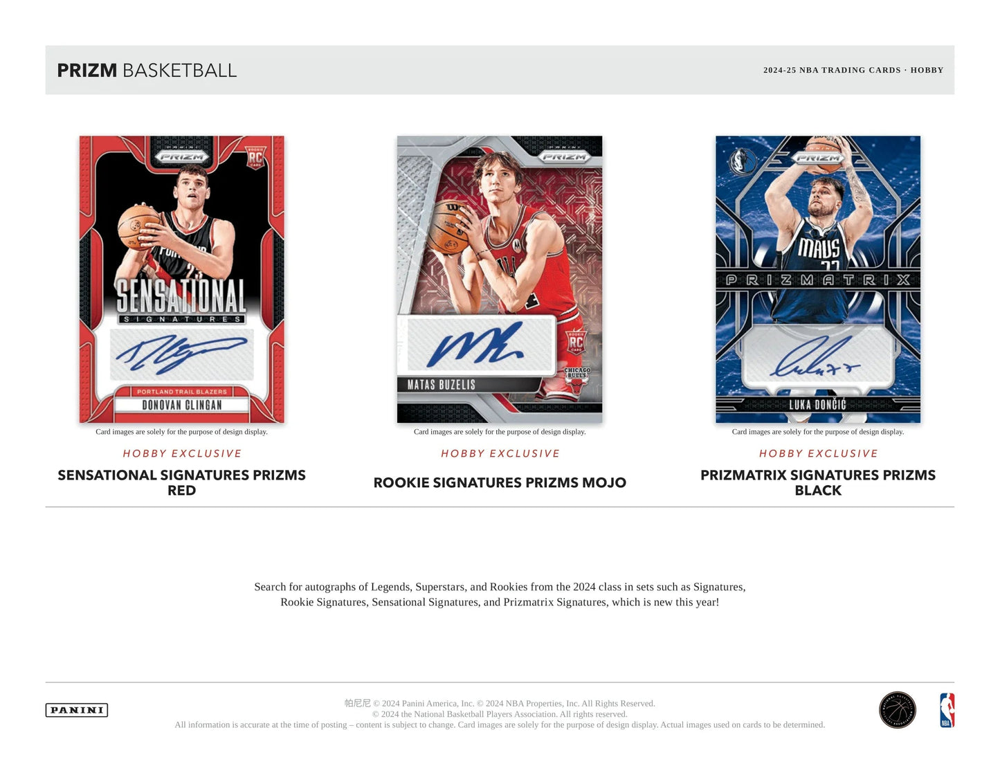 Panini - 2024/25 Prizm Basketball (NBA) - Hobby Box