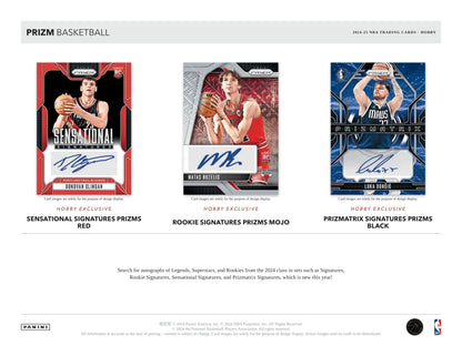 Panini - 2024/25 Prizm Basketball (NBA) - Hobby Box