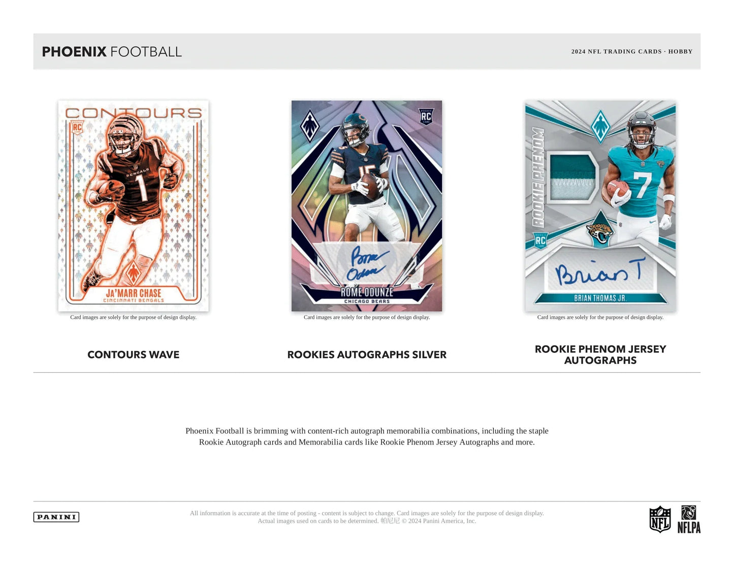 Panini - 2024 Phoenix American Football (NFL) - Hobby Box