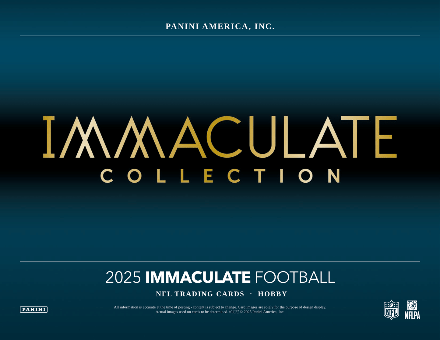 Panini - 2025 Immaculate Collection American Football (NFL) - Hobby Box