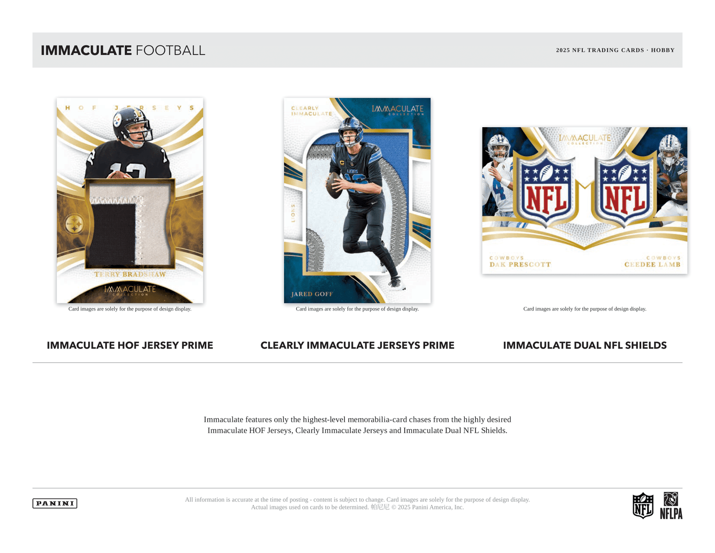 Panini - 2025 Immaculate Collection American Football (NFL) - Hobby Box