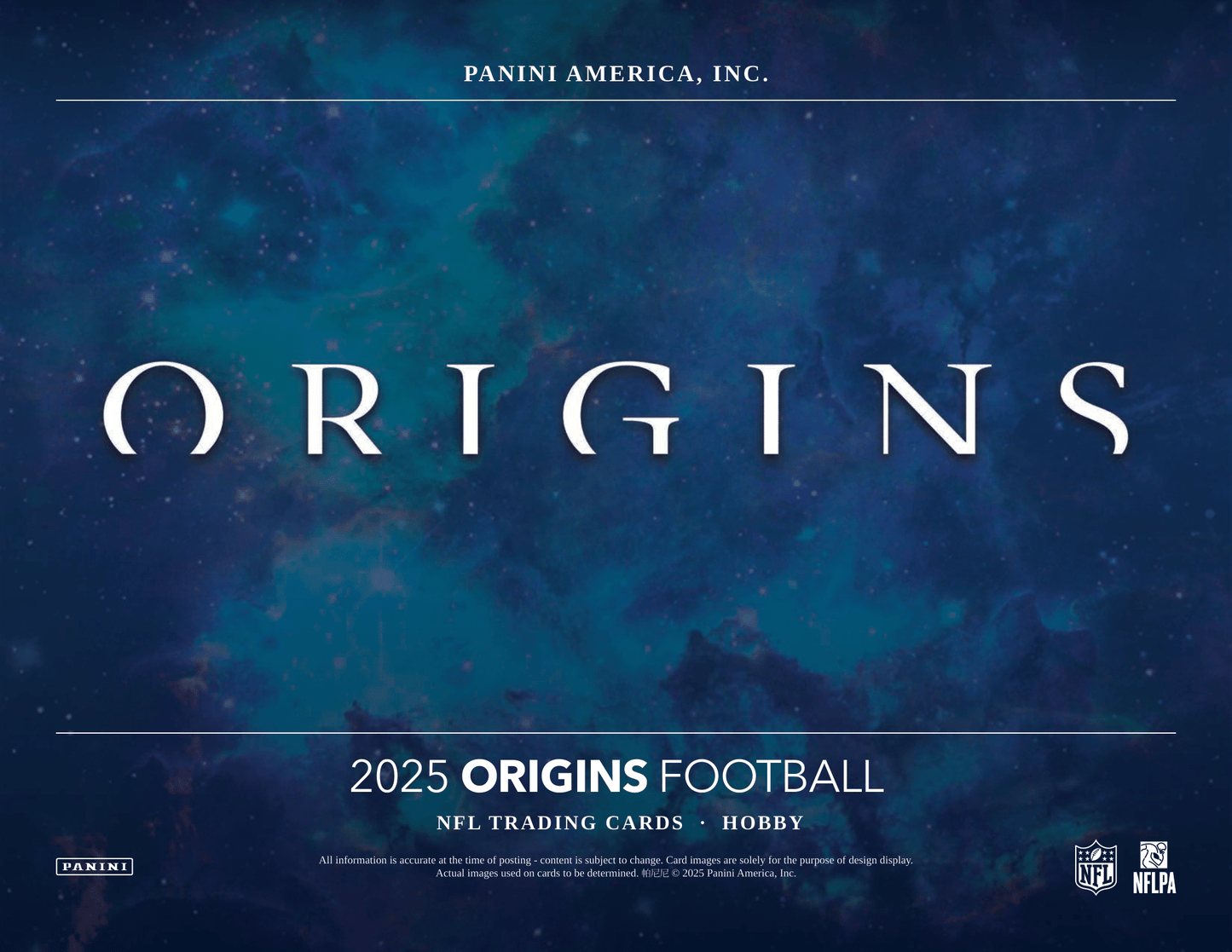Panini - 2025 Origins American Football (NFL) - Hobby Box