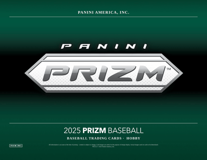 Panini - 2025 Prizm Baseball (MLB) - Hobby Box