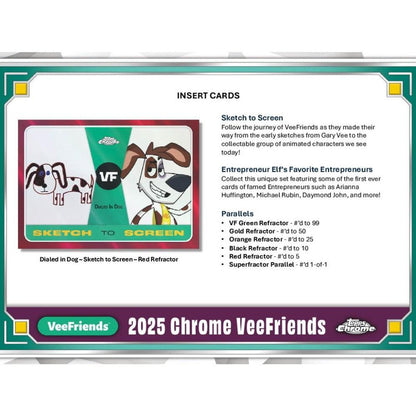 2025 Topps VeeFriends Chrome Hobby Box
