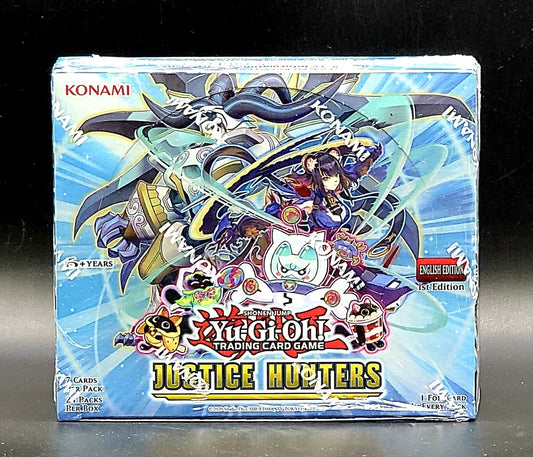 Yu-Gi-Oh Justice Hunters Booster Box