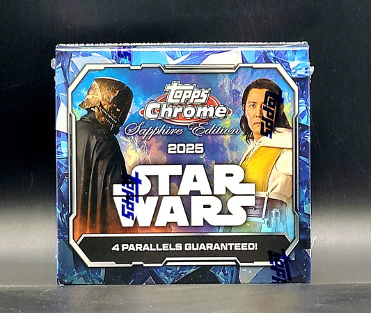 2025 Topps Star Wars Chrome Sapphire Edition Box