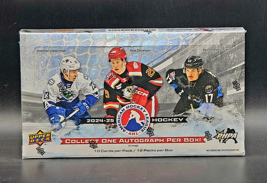 2024/25 Upper Deck AHL Hockey Hobby Box
