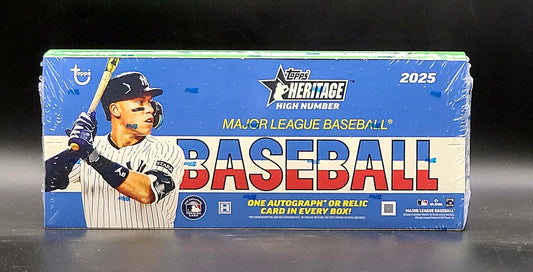 2025 Topps Heritage High Number Baseball Hobby Box