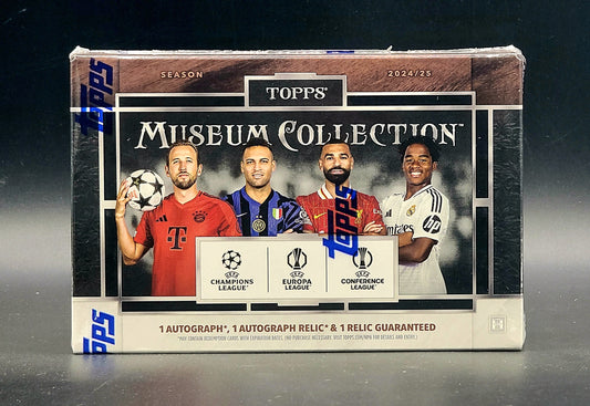 2024/25 Topps UEFA Club Competitions Museum Collection Soccer Hobby Box