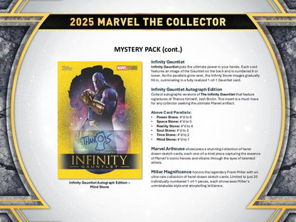2025 Topps Marvel The Collector Hobby Box