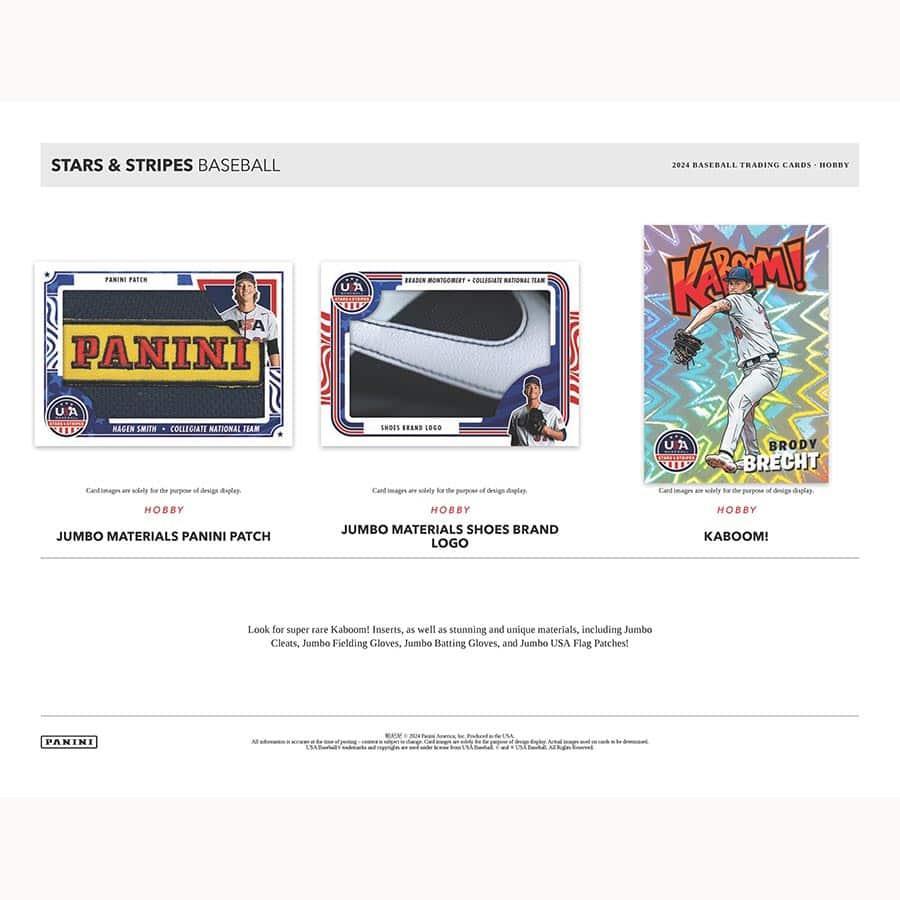 Panini - 2024 USA Stars & Stripes Baseball (MLB) - Hobby Box