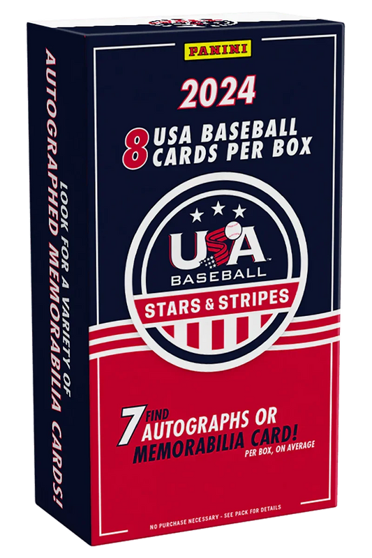 Panini - 2024 USA Stars & Stripes Baseball (MLB) - Hobby Box