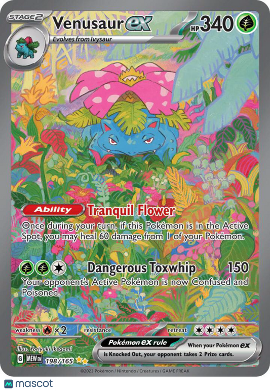 Venusaur ex #198/165