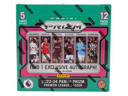 2023/24 Prizm Premier League Football (Soccer) - International Hobby Box (12 Packs)