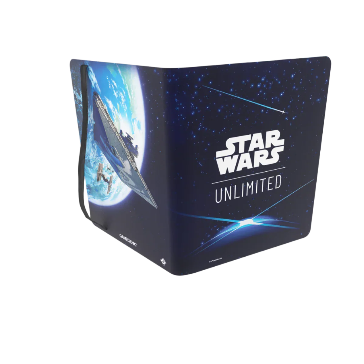 Gamegenic - Star Wars: Unlimited - 18-Pocket Album - Card Back Blue