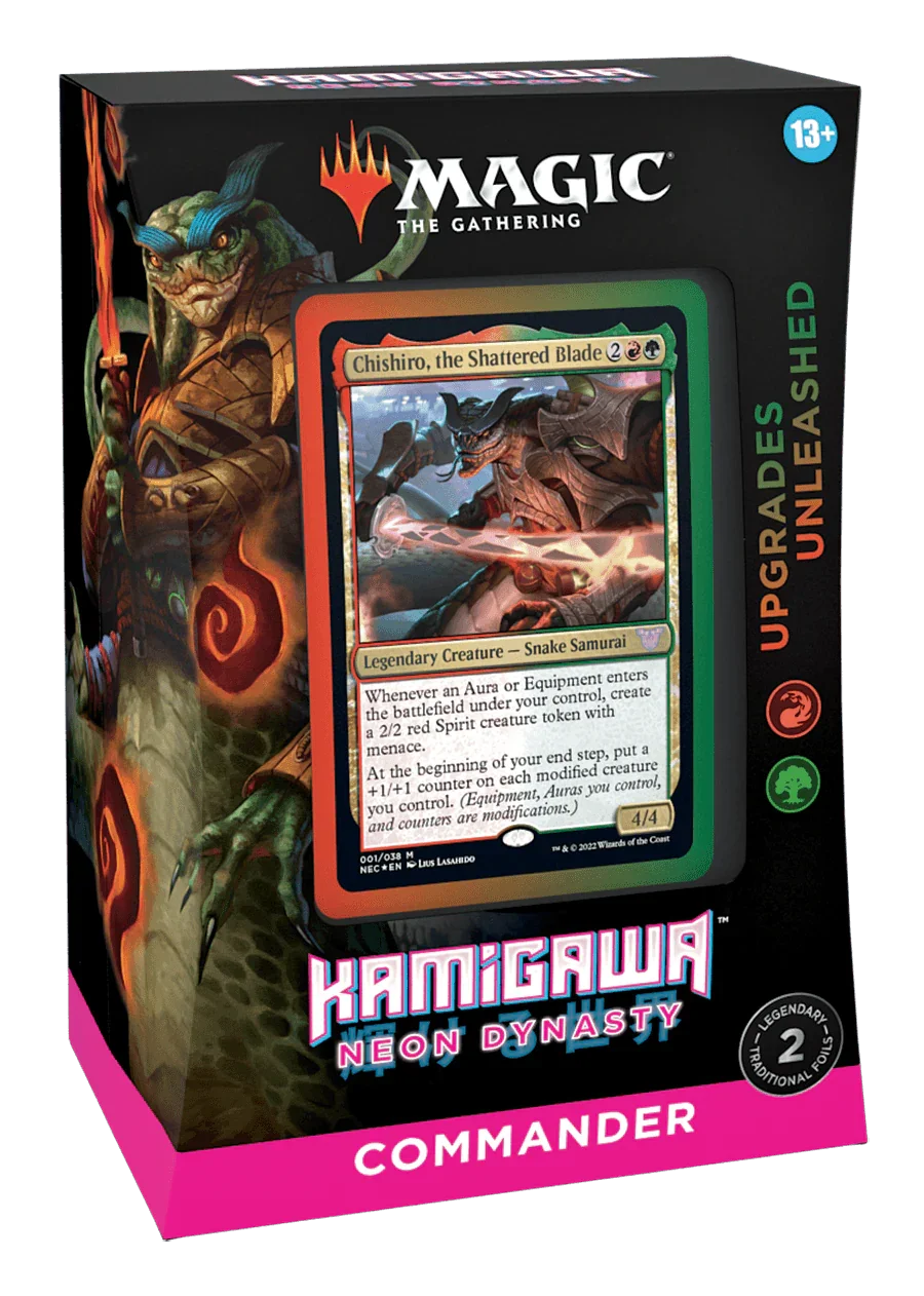 Magic: The Gathering - Kamigawa Neon Dynasty - Commander Deck - Upgrades Unleashed