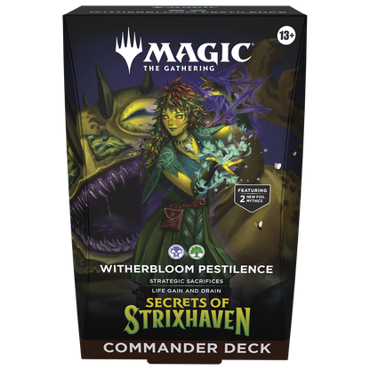 Magic: The Gathering - Secrets of Strixhaven - Commander Deck - Bundle
