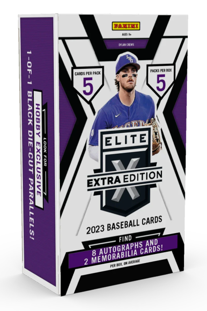 Panini - 2023 Elite Extra Edition Baseball (MLB) - Hobby Box