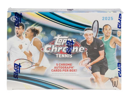 2025 Topps Chrome Tennis Breaker's Delight Box