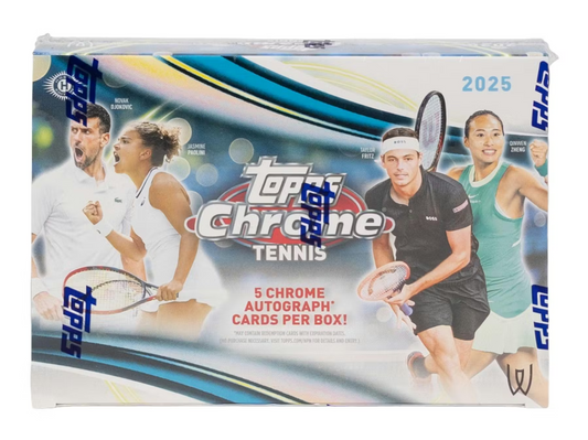 2025 Topps Chrome Tennis Breaker's Delight Box