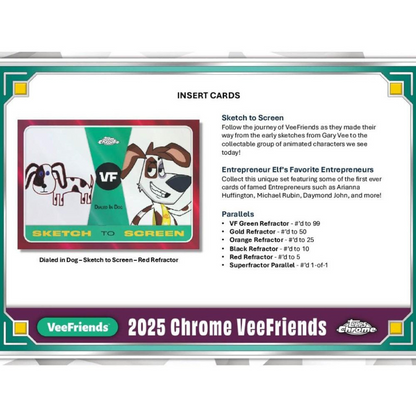 2025 Topps VeeFriends Chrome Blaster Box