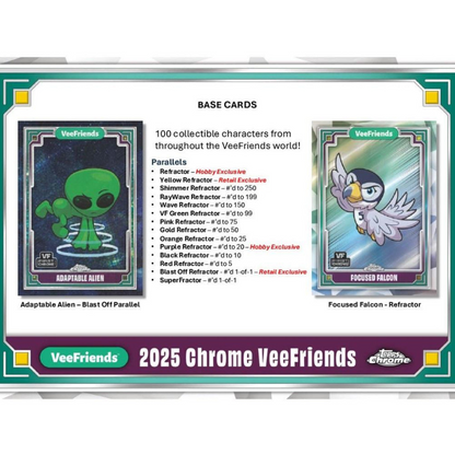 2025 Topps VeeFriends Chrome Blaster Box