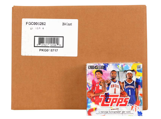 2024/25 Topps G-League Basketball 20 Hobby Box Case