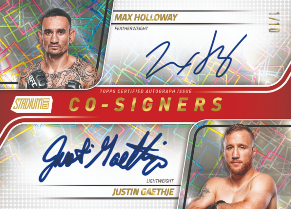 2025 Topps Stadium Club UFC 6-Pack Blaster Box