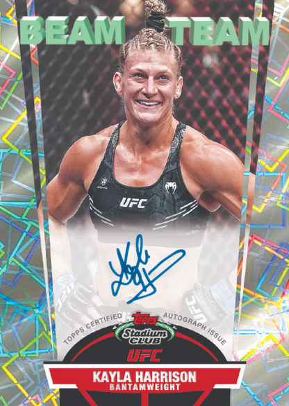 2025 Topps Stadium Club UFC 6-Pack Blaster Box