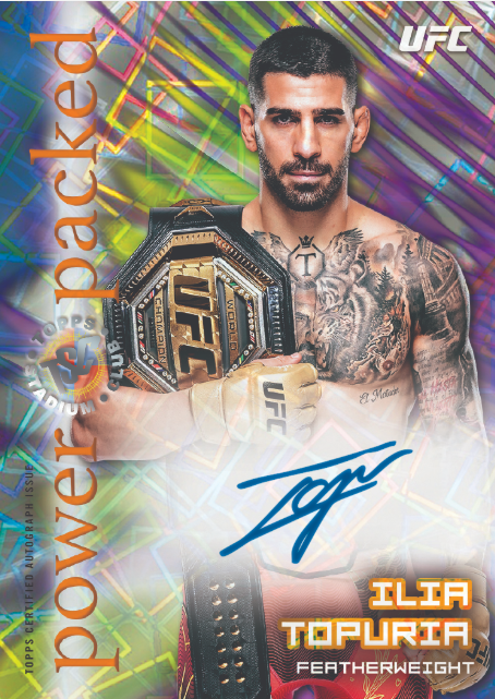 2025 Topps Stadium Club UFC 6-Pack Blaster Box