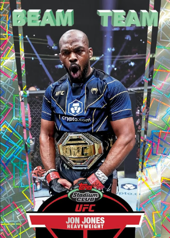 2025 Topps Stadium Club UFC 6-Pack Blaster Box