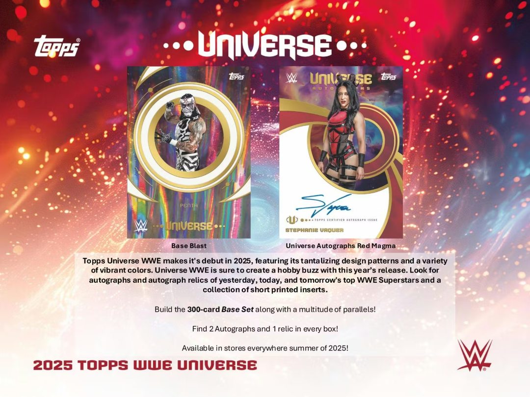 2025 Topps WWE Universe Blaster Box